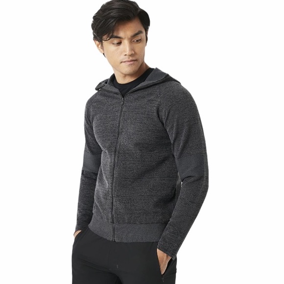 Oakley Radskin Shell Quick Dry Hooded Jacket, Gray, Large - Picture 2 of 15